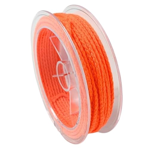 Nvzi Drachenschuppen-Seil, Baumwollseil, gewebtes Baumwollseil, Schnur für selbstgemachte Seile, Perlenseile, Quasten, gestrickte Knoten-Armbänder und Anhängerseile, Orange A Nvzi Drachenschuppen-Seil, Baumwollseil, gewebtes Baumwollseil, Schnur für selbstgemachte Seile, Perlenseile, Quasten, gestrickte Knoten-Armbänder und Anhängerseile, Orange A von Nvzi