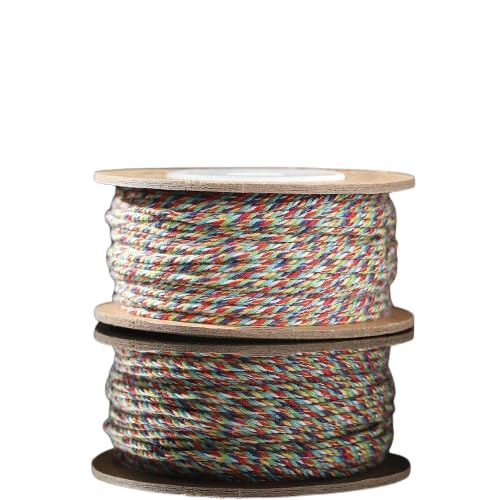 Nvzi Gedrehte Kordel, dekorative Kordel, Zierschnur, zum Basteln, 1,2 mm, 2 Stück, A05 Nvzi Gedrehte Kordel, dekorative Kordel, Zierschnur, zum Basteln, 1,2 mm, 2 Stück, A05 von Nvzi