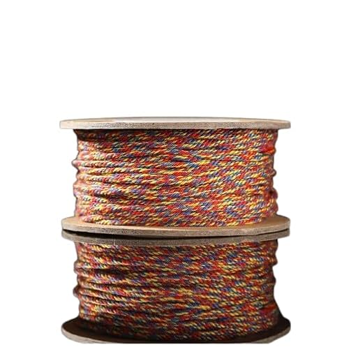 Nvzi Gedrehte Kordel, dekorative Kordel, Zierschnur, zum Basteln, 1,2 mm, 2 Stück, A11 Nvzi Gedrehte Kordel, dekorative Kordel, Zierschnur, zum Basteln, 1,2 mm, 2 Stück, A11 von Nvzi