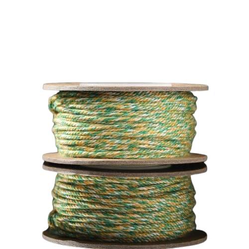 Nvzi Gedrehte Kordel, dekorative Kordel, Zierschnur, zum Basteln, 1,2 mm, 2 Stück, A14 Nvzi Gedrehte Kordel, dekorative Kordel, Zierschnur, zum Basteln, 1,2 mm, 2 Stück, A14 von Nvzi