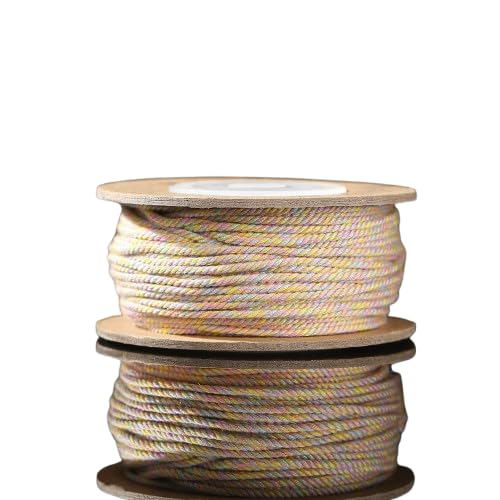 Nvzi Gedrehte Kordel, dekorative Kordel, Zierschnur, zum Basteln, 1,2 mm, 2 Stück, A16 Nvzi Gedrehte Kordel, dekorative Kordel, Zierschnur, zum Basteln, 1,2 mm, 2 Stück, A16 von Nvzi