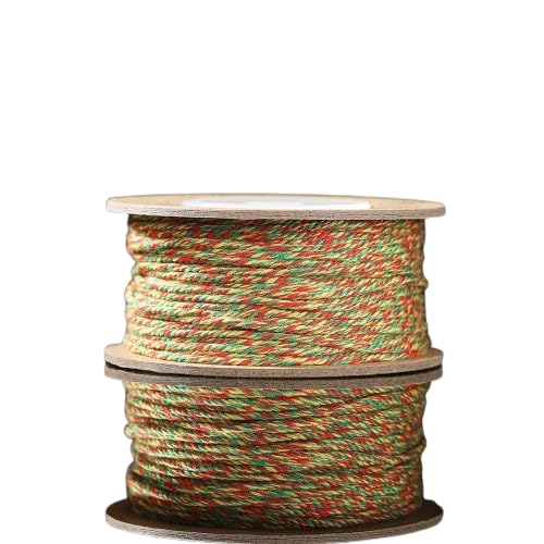 Nvzi Gedrehtes Kordelseil, dekorative Kordel, zum Basteln, 1,2 mm, 2 Stück, A02 Nvzi Gedrehtes Kordelseil, dekorative Kordel, zum Basteln, 1,2 mm, 2 Stück, A02 von Nvzi