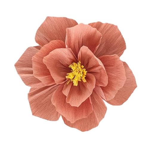 Nvzi Krepppapier-Blumendekoration für Wand, Blumen für Hochzeit, Blumen-Hintergrund, Babyparty, Geburtstagsparty, Fotohintergrund, Torbogen, Kinderzimmer, 3 Stück, 30,5 cm, Lotusrosa Nvzi Krepppapier-Blumendekoration für Wand, Blumen für Hochzeit, Blumen-Hintergrund, Babyparty, Geburtstagsparty, Fotohintergrund, Torbogen, Kinderzimmer, 3 Stück, 30,5 cm, Lotusrosa von Nvzi