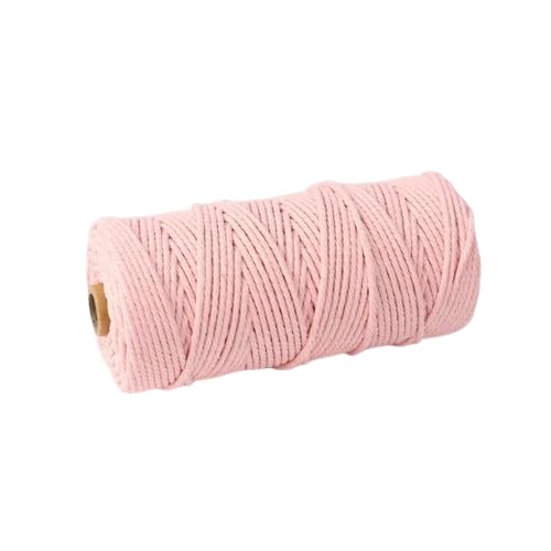 Nvzi Makramee-Schnur, 2 mm x 91 m, natürliches Makramee-Baumwollseil, farbiges Makramee-Seil, weiche Baumwollkordel, Makramee-Zubehör, Bastelseil, Makramee-Garn für Pflanzenaufhänger, Wandaufhänger Nvzi Makramee-Schnur, 2 mm x 91 m, natürliches Makramee-Baumwollseil, farbiges Makramee-Seil, weiche Baumwollkordel, Makramee-Zubehör, Bastelseil, Makramee-Garn für Pflanzenaufhänger, Wandaufhänger von Nvzi
