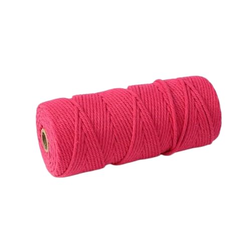 Nvzi Makramee-Schnur, 3 mm x 91 m, natürliches Makramee-Baumwollseil, farbiges Makramee-Seil, weiche Baumwollkordel, Makramee-Zubehör, Bastelseil, Makramee-Garn für Pflanzenaufhänger, Wandaufhänger Nvzi Makramee-Schnur, 3 mm x 91 m, natürliches Makramee-Baumwollseil, farbiges Makramee-Seil, weiche Baumwollkordel, Makramee-Zubehör, Bastelseil, Makramee-Garn für Pflanzenaufhänger, Wandaufhänger von Nvzi
