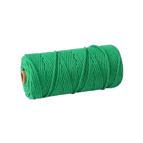 Nvzi Makramee-Schnur, 4 mm x 91 m, natürliches Makramee-Baumwollseil, farbiges Makramee-Seil, weiche Baumwollkordel, Makramee-Zubehör, Bastelseil, Makramee-Garn für Pflanzenaufhänger, Wandaufhänger Nvzi Makramee-Schnur, 4 mm x 91 m, natürliches Makramee-Baumwollseil, farbiges Makramee-Seil, weiche Baumwollkordel, Makramee-Zubehör, Bastelseil, Makramee-Garn für Pflanzenaufhänger, Wandaufhänger von Nvzi