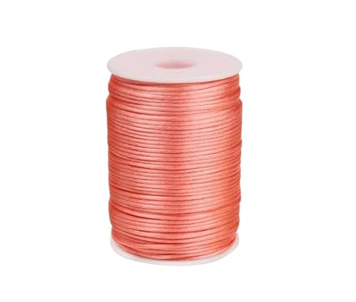 Nvzi Nylon-Satin-Kordel für chinesische Knoten, Rattail, Makramee, Armbänder, Halsketten, Schmuckherstellung, 1,5 mm, A von Nvzi