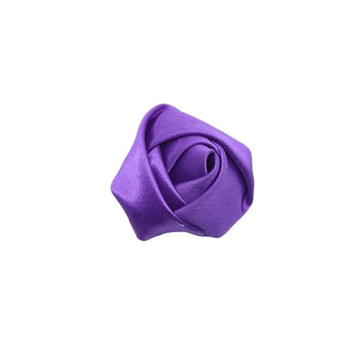 Nvzi Satinband-Rosen, handgefertigte Stoffblumen zum Basteln, Nähen, Basteln, Applikationen, Hochzeiten, Kleidung, Dekoration, Dunkelviolett, 20 Stück Nvzi Satinband-Rosen, handgefertigte Stoffblumen zum Basteln, Nähen, Basteln, Applikationen, Hochzeiten, Kleidung, Dekoration, Dunkelviolett, 20 Stück von Nvzi