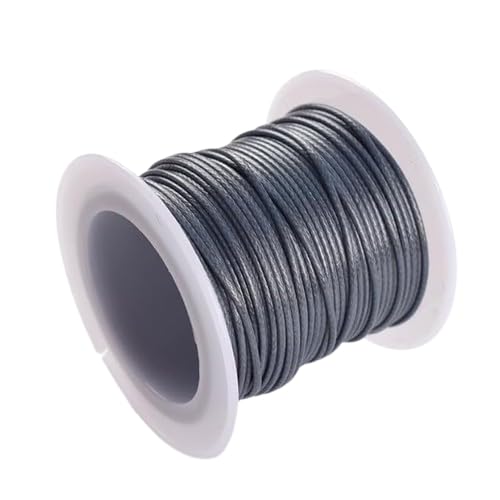 Nvzi Textil-Wachsschnur für Halsketten, Armbänder, Schmuck, Flechten, 1 mm, 2 Rollen Nvzi Textil-Wachsschnur für Halsketten, Armbänder, Schmuck, Flechten, 1 mm, 2 Rollen von Nvzi