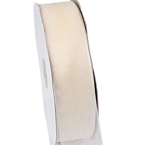 Nvzi Transparentes Organzaband für Geschenkverpackungen, Party-Dekoration, 1,5 cm, 91 m/Rolle, A05 von Nvzi