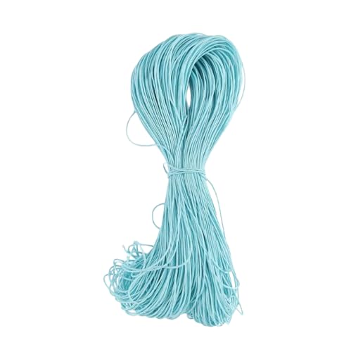 Nvzi Wachsschnur für Armbandherstellung, Gewachste Faden Armband Schnur, Gewachste Polyesterschnur Armband Seil für DIY Armbänder, Halskette, Blau Nvzi Wachsschnur für Armbandherstellung, Gewachste Faden Armband Schnur, Gewachste Polyesterschnur Armband Seil für DIY Armbänder, Halskette, Blau von Nvzi