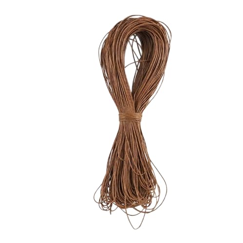 Nvzi Wachsschnur für Armbandherstellung, Gewachste Faden Armband Schnur, Gewachste Polyesterschnur Armband Seil für DIY Armbänder, Halskette, Braun Nvzi Wachsschnur für Armbandherstellung, Gewachste Faden Armband Schnur, Gewachste Polyesterschnur Armband Seil für DIY Armbänder, Halskette, Braun von Nvzi
