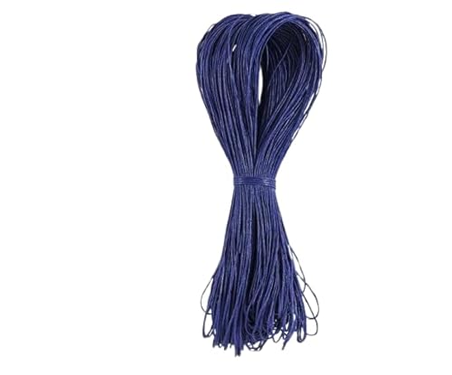 Nvzi Wachsschnur für Armbandherstellung, Gewachste Faden Armband Schnur, Gewachste Polyesterschnur Armband Seil für DIY Armbänder, Halskette, Dunkelblau Nvzi Wachsschnur für Armbandherstellung, Gewachste Faden Armband Schnur, Gewachste Polyesterschnur Armband Seil für DIY Armbänder, Halskette, Dunkelblau von Nvzi