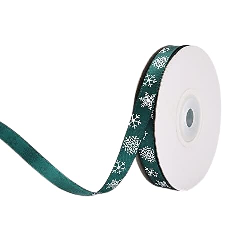 Nvzi Weihnachtsband, Stoffband für Geschenkverpackungen, Weihnachtsbaumdekoration, Heim- und Weihnachtsdekorationen für drinnen und draußen, Dunkelgrün, 22 m Nvzi Weihnachtsband, Stoffband für Geschenkverpackungen, Weihnachtsbaumdekoration, Heim- und Weihnachtsdekorationen für drinnen und draußen, Dunkelgrün, 22 m von Nvzi
