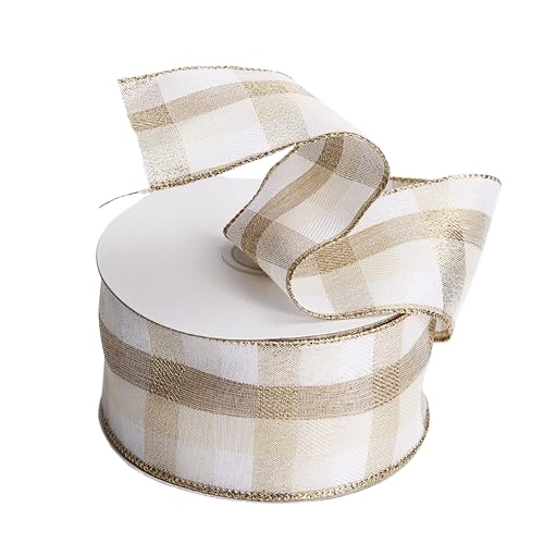 Nvzi Weihnachtsband aus Jute, 4,5 m, Weihnachtsband, dekoratives Band für Kranz, Schleife, Geschenkdekoration, Stil F Nvzi Weihnachtsband aus Jute, 4,5 m, Weihnachtsband, dekoratives Band für Kranz, Schleife, Geschenkdekoration, Stil F von Nvzi