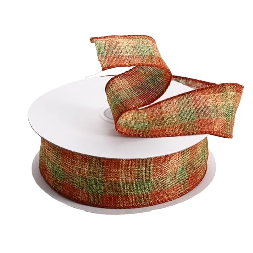 Nvzi Weihnachtsband aus Jute, 4,5 m, Weihnachtsband, dekoratives Band für Kranz, Schleife, Geschenkdekoration, Stil U Nvzi Weihnachtsband aus Jute, 4,5 m, Weihnachtsband, dekoratives Band für Kranz, Schleife, Geschenkdekoration, Stil U von Nvzi