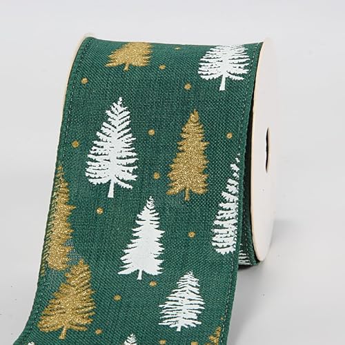 Nvzi Weihnachtsband aus Jute, 9,1 m, Geschenkband, Weihnachtsdekoband für Kranz, Schleife, Geschenkdekoration, A05 Nvzi Weihnachtsband aus Jute, 9,1 m, Geschenkband, Weihnachtsdekoband für Kranz, Schleife, Geschenkdekoration, A05 von Nvzi
