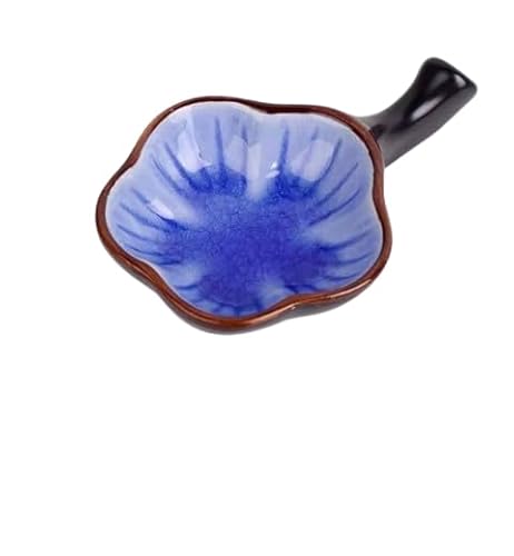 Nvzi - b Tintenscheibe, Keramik, multifunktionaler Pinselhalter, Stiftehalter, 11 cm, Blau (A25) von Nvzi