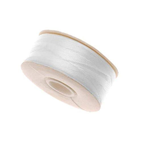 Nymo 2 Set- 60 Yard Nylon Perlenfaden Größe D für Delica Perlen, weiß Nymo 2 Set- 60 Yard Nylon Perlenfaden Größe D für Delica Perlen, weiß von Nymo