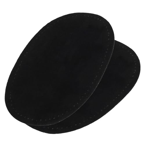 Flecken nähen, 2pcs künstliche Lederknie -Ellbogenflecken, ovale Formnähung, Stoff für Kleidungshosen Hemdnähen Applikationen von Nyutcwe