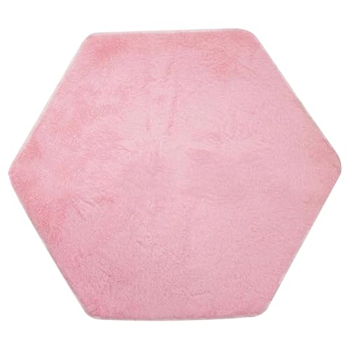Nyutcwe Hexagon Teppich, 55x47 Soft Plüschkoralle Fleece-Spielteppich mit rutschfestem Gummi-Rücken, niedliche Fuzzy-Spiel Teppiche für Baby Boys Girls Room Dekor Hexagon Nyutcwe Hexagon Teppich, 55x47 Soft Plüschkoralle Fleece-Spielteppich mit rutschfestem Gummi-Rücken, niedliche Fuzzy-Spiel Teppiche für Baby Boys Girls Room Dekor Hexagon von Nyutcwe