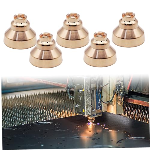 Plasmaschneider, 5pcs Plasmaschneider Verbrauchsgüter Schildkappe hohe Härte Tellurium Kupferersatz für Zuhause von Nyutcwe