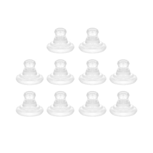 Silikon-Ohrring-Sicherheitsverschlüsse, transparente Gummi-Ohrring-Stopper für Drahtohrringe, verschließbare Ohrringe, Ohrstecker, Ohrstecker/Tropfen, Komfort-Gummi-Ohrring-Verschlüsse für Damen und Silikon-Ohrring-Sicherheitsverschlüsse, transparente Gummi-Ohrring-Stopper für Drahtohrringe, verschließbare Ohrringe, Ohrstecker, Ohrstecker/Tropfen, Komfort-Gummi-Ohrring-Verschlüsse für Damen und von Nzexlyva