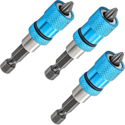 3Stück Trockenbau Bit, Trockenbauschrauber Aufsatz, Magnetisch Schnellwechsel Bithalter, 1/4-Zoll-Sechskantschaft Trockenbau Werkzeug für Akku-Schrauber und Hand-Bohrmaschinen 3Stück Trockenbau Bit, Trockenbauschrauber Aufsatz, Magnetisch Schnellwechsel Bithalter, 1/4-Zoll-Sechskantschaft Trockenbau Werkzeug für Akku-Schrauber und Hand-Bohrmaschinen von Nzoike