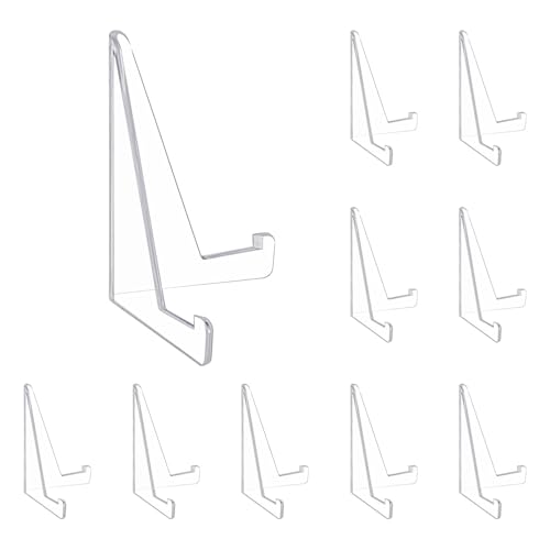 Kartenständer Acryl, 10 Stück Plastik Staffelei Transparente Karten Ständer Acrylstaffelei Staffeleiständer Aufsteller kartenständerStänder Bilderständer für die Präsentation Karten Medaillen Münzen Kartenständer Acryl, 10 Stück Plastik Staffelei Transparente Karten Ständer Acrylstaffelei Staffeleiständer Aufsteller kartenständerStänder Bilderständer für die Präsentation Karten Medaillen Münzen von Nzoike