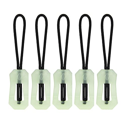 O/D QYEW Glow in The Dark Night Zipper Pull, Premium Zipper Pull Ersatz (/ Pack), Luminous Zipper Rope Backpack Pendant Ornament von O/D