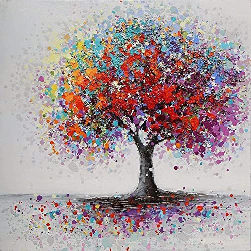 O&BTRC01 Diamond Painting Erwachsene Diamant Painting Bilder Baum 30X30CM von O&BTRC01