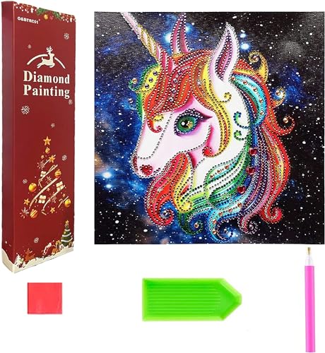 O&BTRC01 Diamond Painting Kinder ab 4-5-6-7-8-9-10 Jahre Diamant Painting Bilder Kinder ab 11-12-13-14 Jahre,Einhorn Diamond Painting Mädchen O&BTRC01 Diamond Painting Kinder ab 4-5-6-7-8-9-10 Jahre Diamant Painting Bilder Kinder ab 11-12-13-14 Jahre,Einhorn Diamond Painting Mädchen von O&BTRC01