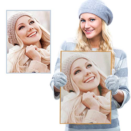 Photo Custom Diamond Painting Set Personalisiert 5D Diamant Painting Bilder Malen Nach Zahlen Eigenes Foto Quadratische Perlen 30X30CM von O&BTRC01