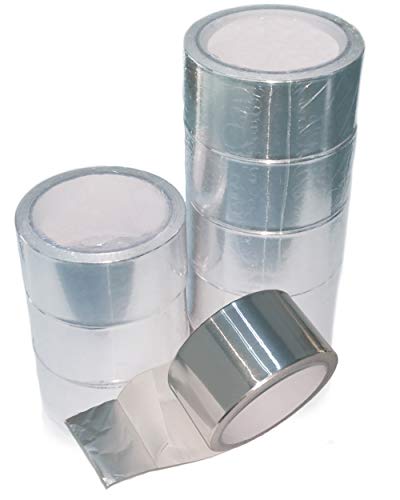 10 Rollen Industrie Aluminiumklebeband Aluband Alu Klebeband 50 mm 10 Rollen Industrie Aluminiumklebeband Aluband Alu Klebeband 50 mm von O&W Security