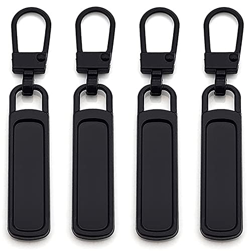 4 Stück Reissverschluss Ersatzteile Zipper Reißverschluss Teilbar kaufen Reißverschluss Schieber Pull TabReisverschlusszieher für Taschen Zelte Gepäck Koffer Rucksackreißverschluss kaufen(Schwarz) von O5O2