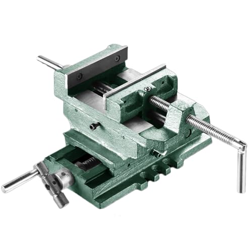 OABIWEGH 6-Zoll-Hochpräzisions-Kreuzschlitten-X-Y-Verbundschraubstock Hochleistungs-Kreuzschlitten-Flachschraubstock, Bohrmaschinenschraubstock Für Heimwerk, CNC-Fräsen Und Holzbearbeitung OABIWEGH 6-Zoll-Hochpräzisions-Kreuzschlitten-X-Y-Verbundschraubstock Hochleistungs-Kreuzschlitten-Flachschraubstock, Bohrmaschinenschraubstock Für Heimwerk, CNC-Fräsen Und Holzbearbeitung von OABIWEGH