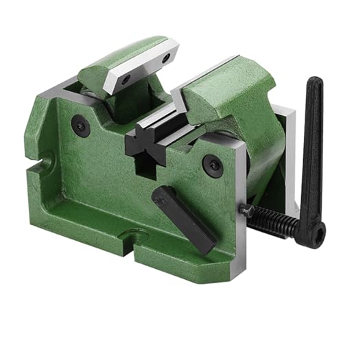 OABIWEGH Robuster V-Rohrschraubstock Zum Einspannen Runder Werkstücke, 3-Zoll/4-Zoll-Langlebiger Werkbankschraubstock Flacher Werkbankschraubstock, Für Metallreparaturen Und -fertigung(Size:3Inch) von OABIWEGH