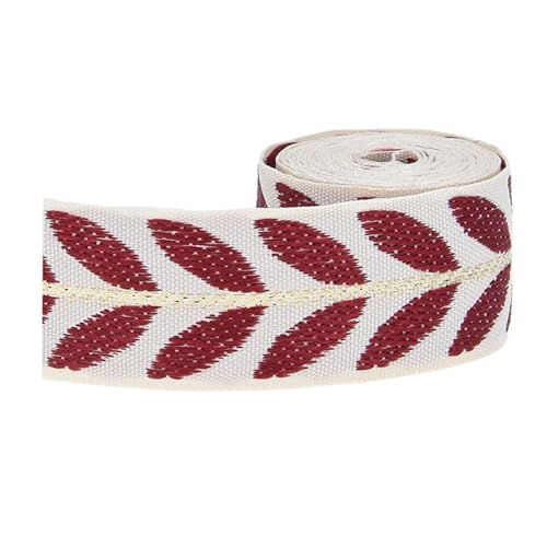 1 Roll Handgefertigtes Band 2 Yards 1in Blattband Für Hochzeitseinladungen Blumenstrauß Geschenkverpackungen BRÜFUNG Home Dekore von OAJABBGE