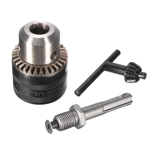 3PCS Bohranpassungs Chucks Stahlbohrer Chucks Set Easy Installation Drillzubehör Für Holzbearbeitung Und Reparaturen von OAJABBGE