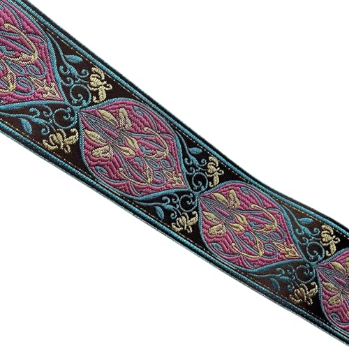 4.92yard Stoffband Vintage Stickerei Mit Gewebten Ribbon Stoffverkleidung Zum Nähwerk von OAJABBGE
