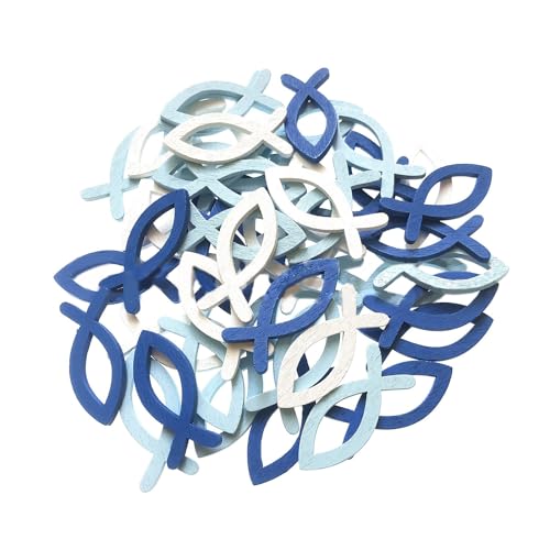 50/100pcs Holzfisch Scrapbooking Kollektion Handwerk Für Handgefertigtes Nähen Hochzeitsdekorationen Wandanhänger DIYS Vorräte von OAJABBGE