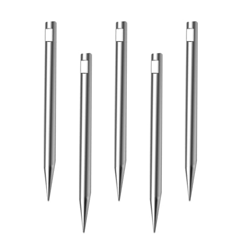 5pcs Juwelierhandwerk Puncher Werkzeuge Mit Ergonomischen Designs Für Präzise Loch Herstellung Professioneller Metallstempelwerkzeuge Gold Silber Metall Hole Puncher von OAJABBGE