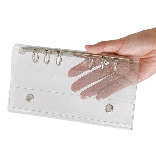 6 Ringe PVC Bindemittel Abdeckung Wasserbeständiger Kartenordner Abdeckungen 6 Löcher Stempelkarten Album Case Für Note Photo Management Bindemittel Shell 6 Ringe PVC Bindemittel Abdeckung Wasserbeständiger Kartenordner Abdeckungen 6 Löcher Stempelkarten Album Case Für Note Photo Management Bindemittel Shell von OAJABBGE