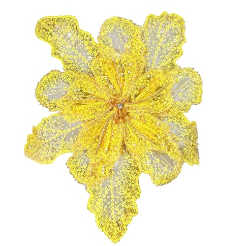 Auffällige Blumengewebeanwendungen Mit Pailletten Auf Flecken Für Hochzeits/Abendkleid Kleidungsflecken Mit Pailletten Nähen Nähen von OAJABBGE