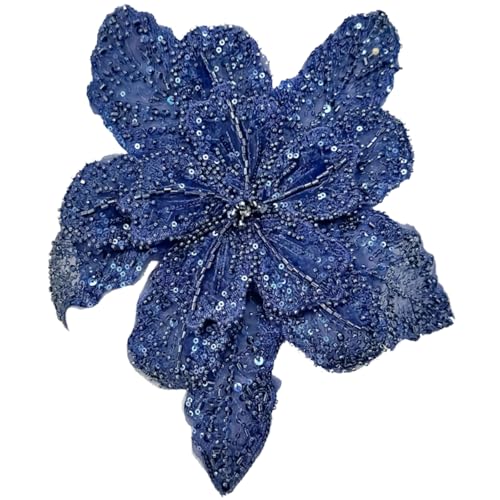 Auffällige Blumengewebeanwendungen Mit Pailletten Auf Flecken Für Hochzeits/Abendkleid Kleidungsflecken Mit Pailletten Nähen Nähen von OAJABBGE
