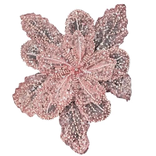 Auffällige Blumengewebeanwendungen Mit Pailletten Auf Flecken Für Hochzeits/Abendkleid Kleidungsflecken Mit Pailletten Nähen Nähen von OAJABBGE