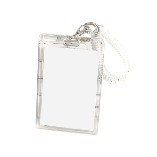 Clear Acrylkartenkoffer Wasserbeständiger Beschützer Mit Frühlingsclip Für Die Tägliche Pendelkonferenz Und Reisefall Clear Acrylkartenkoffer Wasserbeständiger Beschützer Mit Frühlingsclip Für Die Tägliche Pendelkonferenz Und Reisefall von OAJABBGE