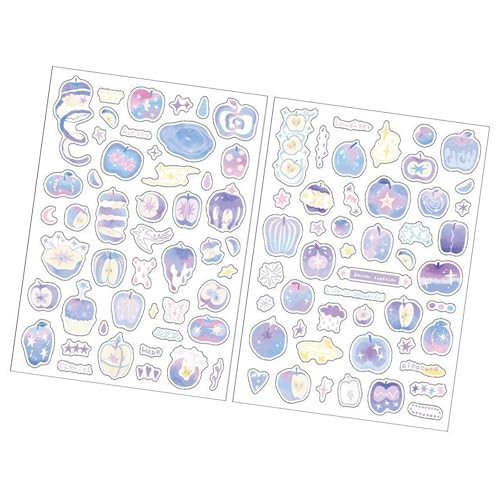 Einfach Farbenfrohe Obst Scrapbooking Aufkleber Für Handgefertigte Journals Kinderhandwerk Und Kreative Kunstwerkskollektion Scrapbooking Sticker von OAJABBGE
