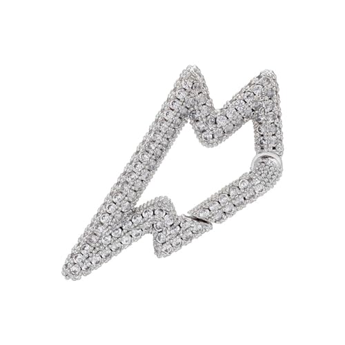 Elegante Goldene/versilberte Messing Kubikzirkonia Geometrische Anschluss Für Schmuckdesigner Und Handwerksliebhaber Elegante Goldene/versilberte Messing Kubikzirkonia Geometrische Anschluss Für Schmuckdesigner Und Handwerksliebhaber von OAJABBGE