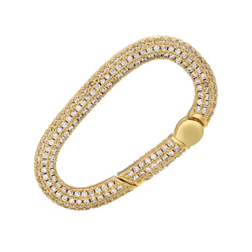 Elegante Goldene/versilberte Messing Kubikzirkonia Geometrische Anschluss Für Schmuckdesigner Und Handwerksliebhaber Elegante Goldene/versilberte Messing Kubikzirkonia Geometrische Anschluss Für Schmuckdesigner Und Handwerksliebhaber von OAJABBGE
